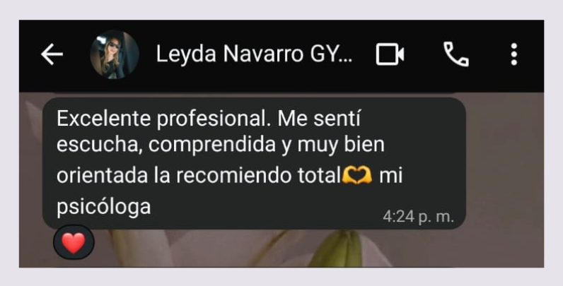 Testimonio de un consultante de Idalmys Martínez
